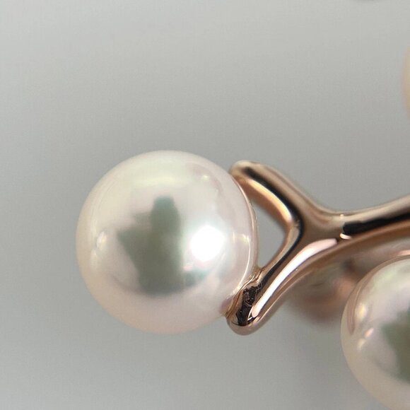 MIKIMOTO tree of happiness Rose gold Pearl Brooch - Picture 4 of 10